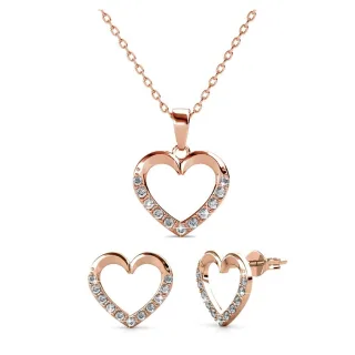 Lovett Sets - Roségold und Kristall