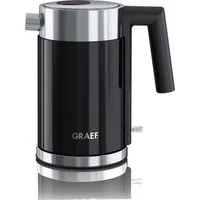 Graef Wasserkocher WK 402, 1 l, 1850 W, Edelstahl, schwarz