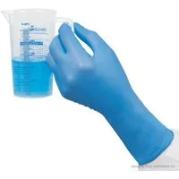 PAUL HARTMANN AG Nitril-Handschuhe Peha-soft nitrile guard U.-Handschuhe PF, Gr. XS/S/M/L (Einmalhandschuhe, 100-St., Hohe Elastizität und Reißfestigkeit) Latexfrei und silikonfrei – geeignet für Allergiker