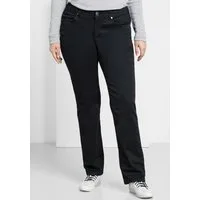 Sheego Jerseyhose Stretch-Hose normal elastische Twill-Qualität