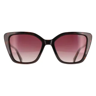 Polaroid PLD 4189/S 086 JR havannafarbener burgunderfarbener Farbverlauf polarisierte Sonnenbrille