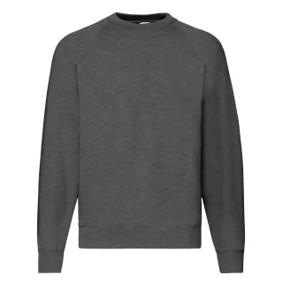 Fruit of the Loom - "Classic 80/20" Sweatshirt für Herren (Dunkles Grau)