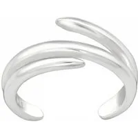 ALEXANDER YORK Ohrklemme EAR CUFF I GESCHWUNGEN, 925 Sterling Silber