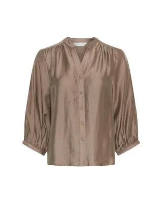 msch copenhagen - MSCHRamona Rikkelia 3 4 Shirt - Gr. - M