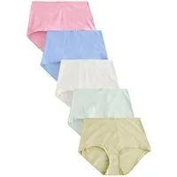 Next Taillenslip Maxi-Slips mit hohem Baumwollanteil, 5er-Pack (5-St)