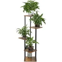 LALAHO Blumenständer Blumenständer Blumenständer 5 Etagen Blumenregal, 5 Etagen Blumenregal