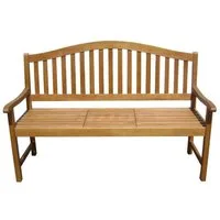 Sedex Gartenbank Sedex Gartenbank Bank mit Tischablage 3-Sitzer Parkbank Utah, Massivholz