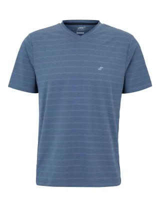 JOY sportswear - ALDO T-Shirt deep sea stripes - Gr. - 50