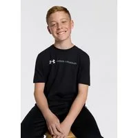 Under Armour® T-Shirt für Kinder geeignet, mit Logodruck, Kurzarm