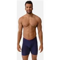 DANISH ENDURANCE Boxershorts Bamboo Extra Long Trunks 6St Superweich mit elastischem Bund & ohne Aufrollen
