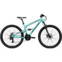 Bikestar Mountainbike, 21 Gang Shimano RD-TY300 Schaltwerk, Kettenschaltung, für Damen und Herren, Kettenschaltung