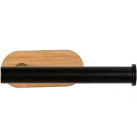 WENKO Toilettenpapierhalter Turbo-Loc® Orea Bamboo, Befestigen ohne bohren