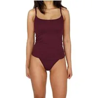 normani Unterhemd Damen Merino Top mit Spagettiträgern Kyneton Merino Top ärmelloses Shirt Unterwäsche aus 100% Bio-Merinowolle