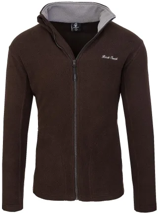 Rock Creek Fleecejacke Braun