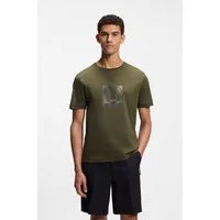 BOSS GREEN T-Shirt Porsche Spirit 70 Capsule Collection Premium Herrenmode Innovative Geruchskontroll-Technologie HEIQ MINT