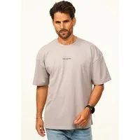 SOULSTAR T-Shirt im Oversize Fit - Herren Kurzarm Shirt mit Rundhals-Ausschnitt Basic Oberteil Crew-Neck kurzärmlig aus 100% Baumwolle für Männer