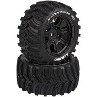 Louise RC RC-Auto Louise RC Monster Truck "X-CYCLONE" X-Maxx Komplettrad schwarz Soft