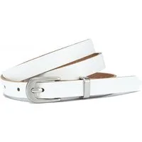 Frentree Ledergürtel Taillengürtel Damen 1,5 cm schmaler Hüftgürtel, MADE IN GERMANY Echtleder Gürtel high warst für Kleid und Anzugshose, kürzbar