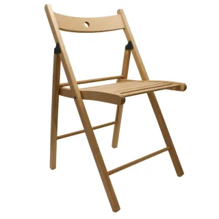 Dönges Klappstuhl, 100 kg, 46 cm , Abmessung zusammengeklappt:44 x 77 x 6cm, Tragkraft:100kg, Sitzhöhe vorn:46cm