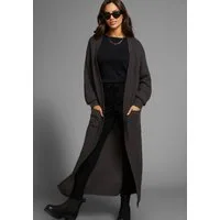 Laura Scott Longstrickjacke aus kuscheligem Grobstrick