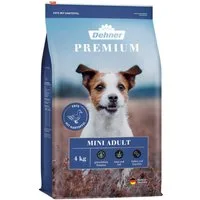 Dehner Premium Mini Adult Ente / Lamm / Kartoffel, 4 kg / 8 kg, getreidefrei Ente, Trockenfutter für: Hunde, Trockenfutter für ausgewachsene Hunde kleiner Rassen