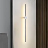 ZMH LED Wandleuchte Innen 60/100CM Weiß Flurlampe Modern 3000K für Wohnzimmer, Augenschutz, LED fest integriert, Warmweiß, Schwenkbar 90° Bettlampe für Flur Treppenhaus