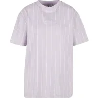 Karl Kani T-Shirt Karl Kani Small Signature Essential Pinstripe OS Tee lilac/white (1-tlg)