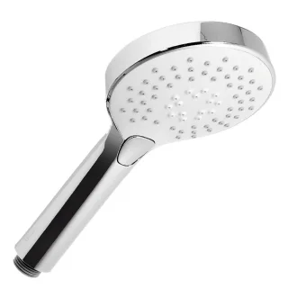 Tres Handbrause Aqua push Mit 3 Strahlarten Größe: Ø 110 mm Anti Kalk Düsen, 29974905 29974905