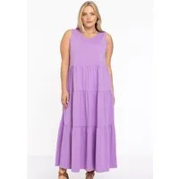 YOEK Maxikleid Damen Kleid Große Größen
