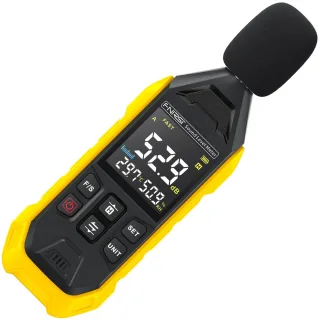 FNIRSI FDM01 High-Precision Digital Noise Decibel Meter 31.5Hz-8.5KHz Range 30-130dB Fast Slow Response Top Rated Acoust