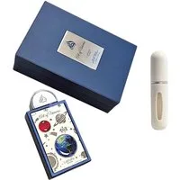 Lattafa Duft-Set Pride Art Of Universe EDP Frische Duft + Parfümzerstäuber leer