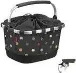 Klickfix Reisenthel Carrybag GT Gepäckträgertasche mit Aluminumrahmen Uniklip 2 Dots