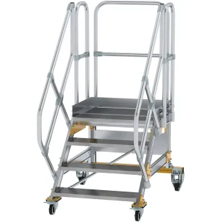 Munk Plattformtreppe 45° fahrbar Stufenbreite 800 mm - 600784
