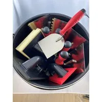 ConToo Fliesenspachtel Fliesenlegerset Fugbox 10-teilig Handwerkerset 2K - CT02_10
