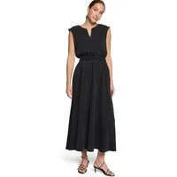 Zero Midikleid Damen mit elastischem Bund Material