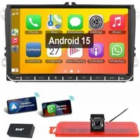 ESSGOO 7"/9" Für VW Caddy Life 2K Facelift Mit Rückfahrkamera Bremsleuchte Autoradio (RDS, Digitalradio (DAB), FM, AM, Apple Carplay Android Auto GPS Navi WIFI BT SWC)