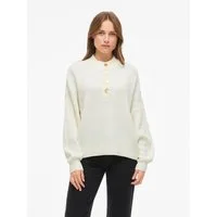 Vila Stehkragenpullover VICHING CREW NECK L/S KNIT TOP - NOOS