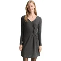 TOM TAILOR Denim Minikleid mit Knotendetail
