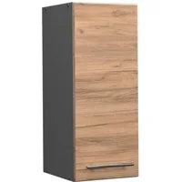 Vicco Hängeschrank Fame-Line, Goldkraft Eiche/Anthrazit, 30 cm (1-St)