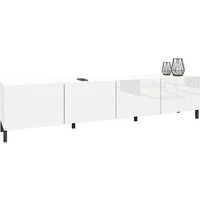 borchardt Möbel Lowboard Sophia, TV-Schrank mit Metallfüßen, Metallfüße, grifflose Optik
