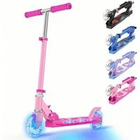 OUNUO Scooter Kinderroller für Kinder von 5 bis 12 Jahren, zusammenklappbar