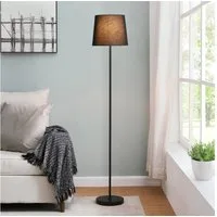 HOME DELUXE Stehlampe Leuchte VANA - 28 x 28 x 150 cm, Stabiler Aluminiumfuß, Wohnzimmerlampe, Stehleuchte
