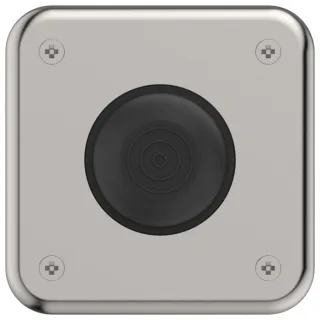 Ideal Standard Septa Pro WC-Betätigungsknopf R0138MY 120x35x120mm, zur Fußbetätigung, pneumatisch, Stahl gebürstet