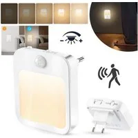 Ophy Nachtlicht Automatisches LED-Nachtlicht mit Bewegungsmelder & Dimmfunktion, für Schlafzimmer, Badezimmer, Küche & Flur (Kinder-Nachtlicht)