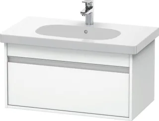 Duravit Ketho Waschtischunterbau wandhängend Weiß Matt 800x455x410 mm - KT666701818 KT666701818