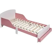 relaxdays Kinderbett mit Rausfallschutz