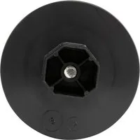 SCHELLENBERG Rollladen-Gurtscheibe Mini für 14 mm Gurtbreite und 40 mm Achtkantwelle, passendes Rollladenkasten-Zubehör, Durchmesser der Scheibe 10 cm
