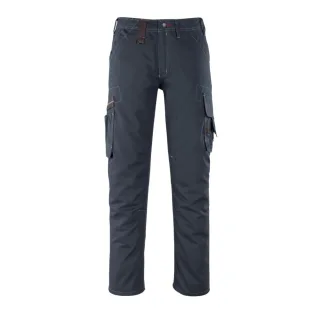 MASCOT Rhodos Hose mit Schenkeltaschen FRONTLINE Schwarzblau 54 - 07279-154-010-82C54