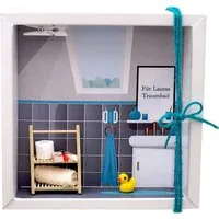 ZauberDeko Geschenkbox Geldgeschenk Badezimmer Renovierung Gutschein Geschenk Personalisiert