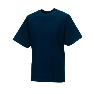 Russell Herren Organik T-Shirt Kurzarm (Dunkelblau)